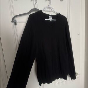 Old Navy Black Crewneck Sweater